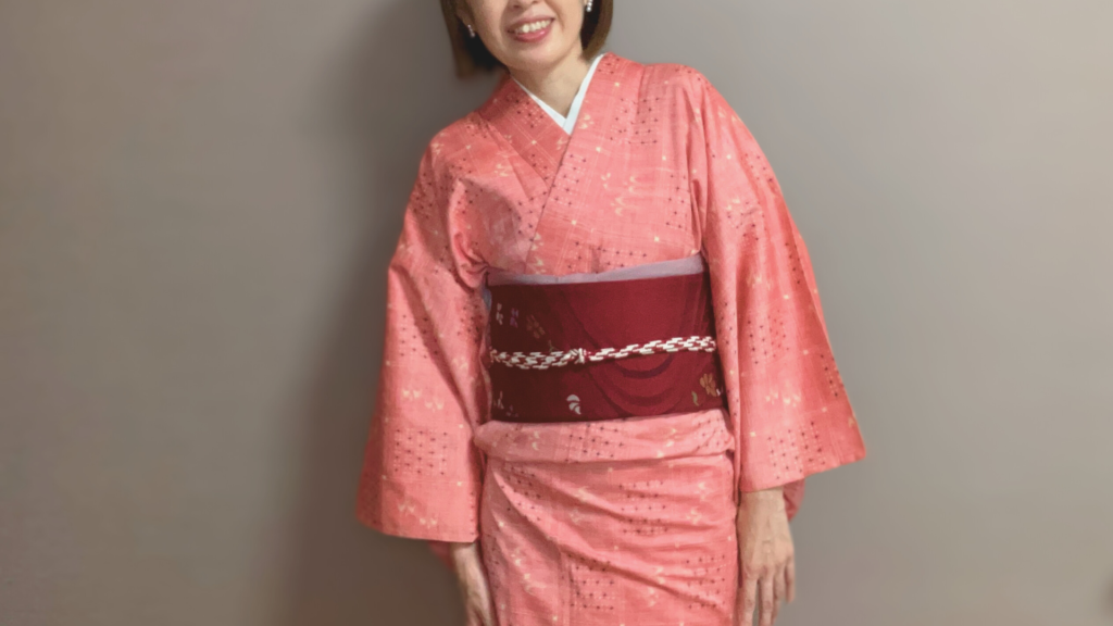 名古屋帯で一重太鼓
