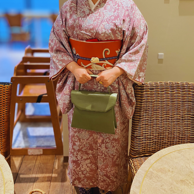 普段着の着物コーデ