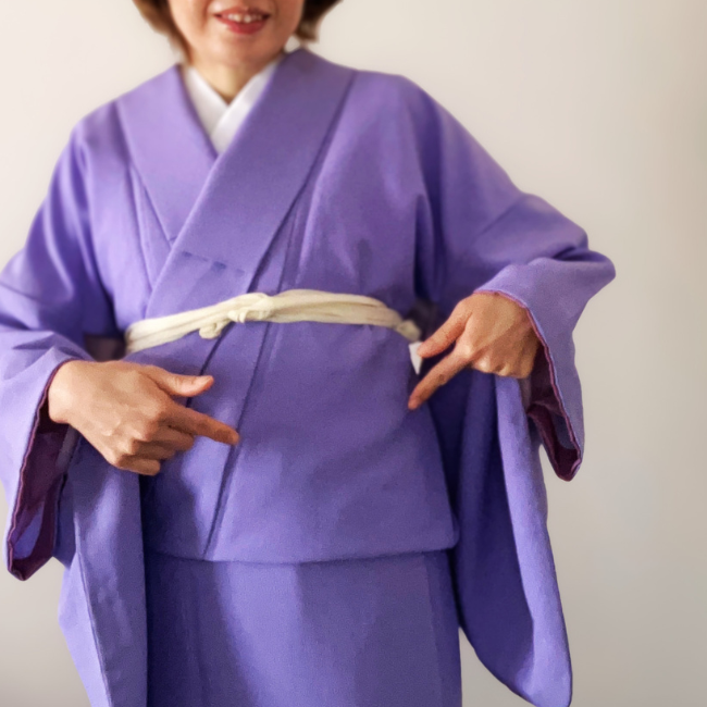 おはしょりが一枚になるメリット